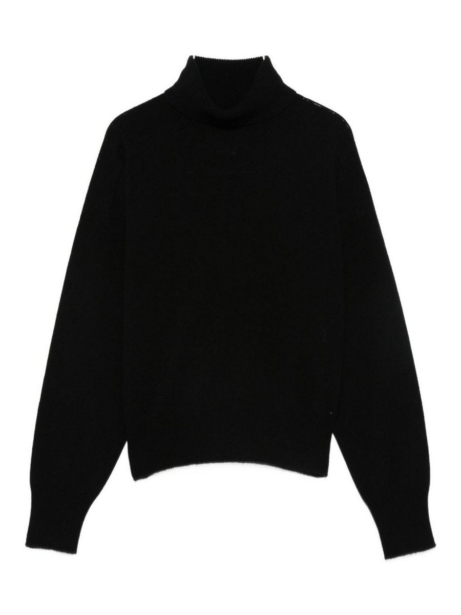 Vanisé Pull Col Rond - Noir