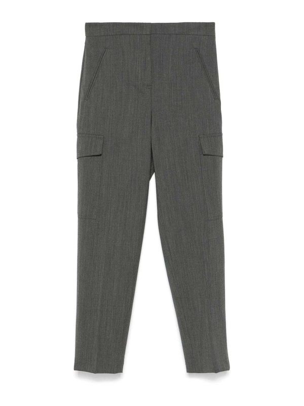 Twinset Pantalons Décontractés - Gris