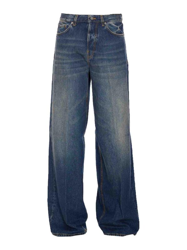 Haikure Jean Bootcut - Bleu