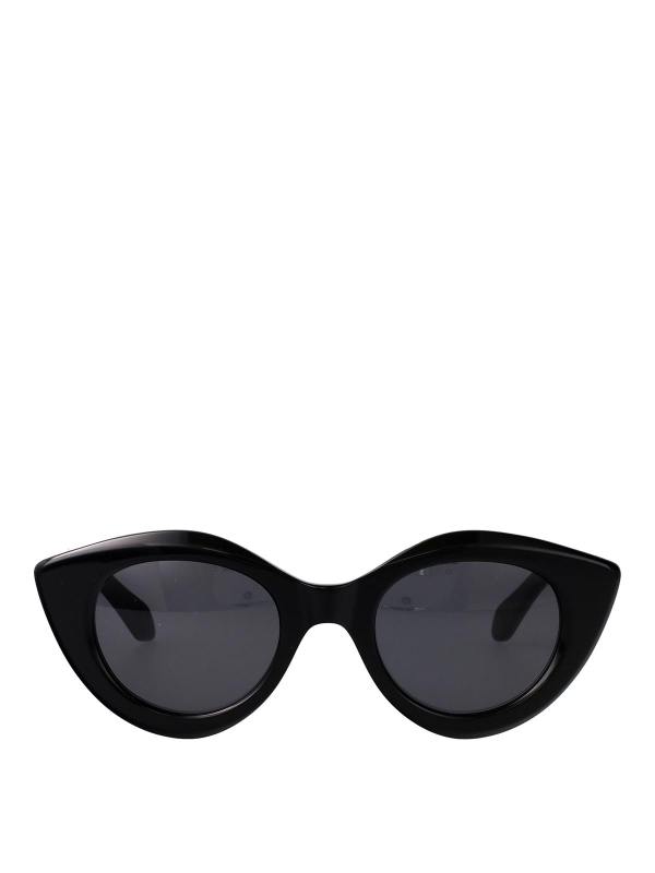 Alaïa Lunettes De Soleil - Noir
