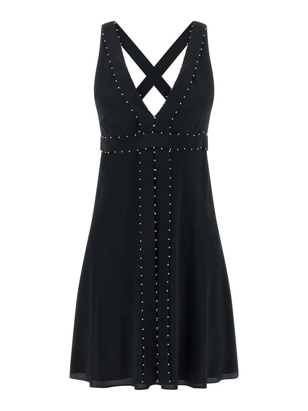 Giovanni Bedin Robe Au Genou - Noir