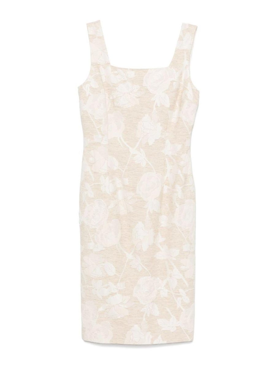 Blugirl Robe Au Genou - Beige