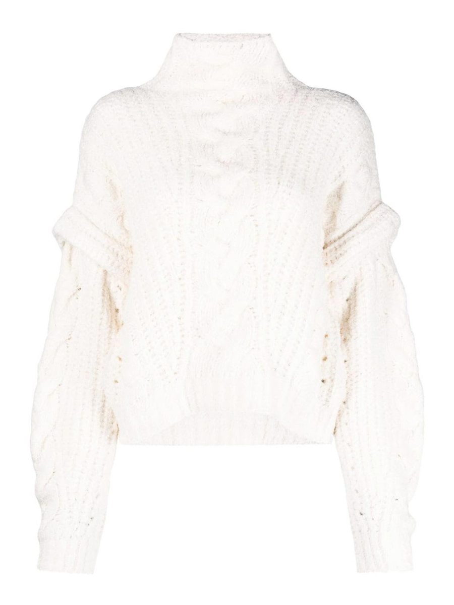 Iro Pull Col Roulé - Beige