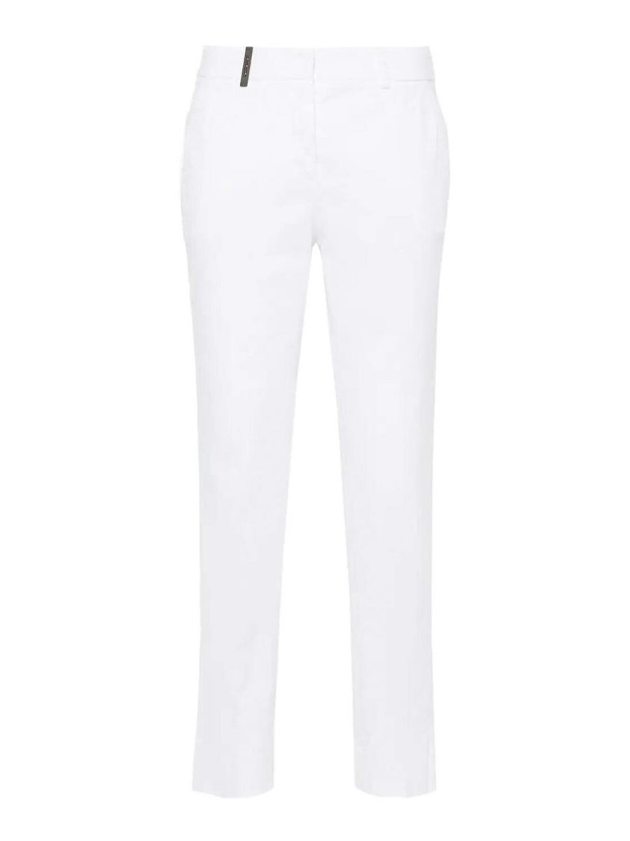 Peserico Pantalons Décontractés - Blanc