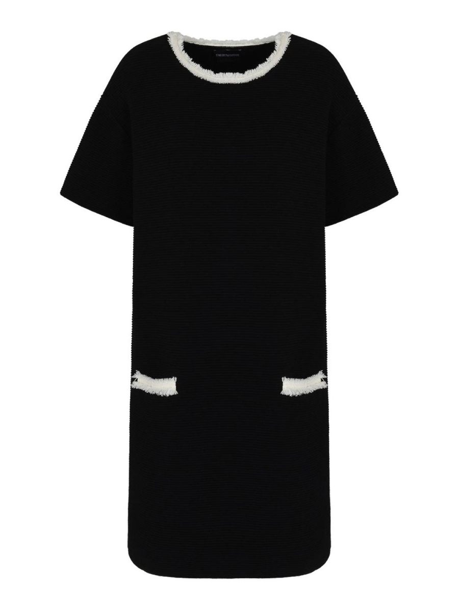 Emporio Armani Robe Courte - Noir