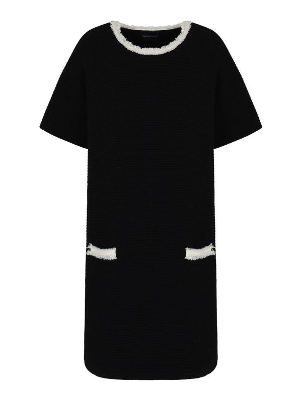 Emporio Armani Robe Courte - Noir