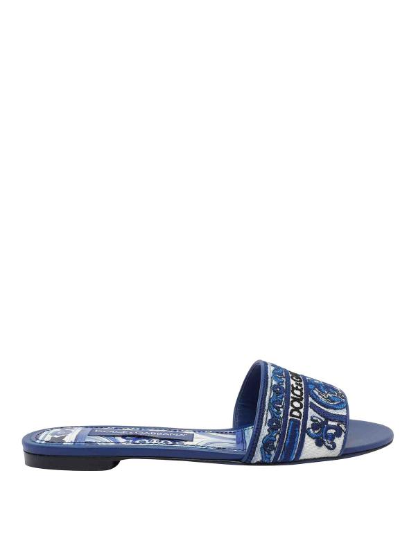 Dolce & Gabbana Sandales - Bleu