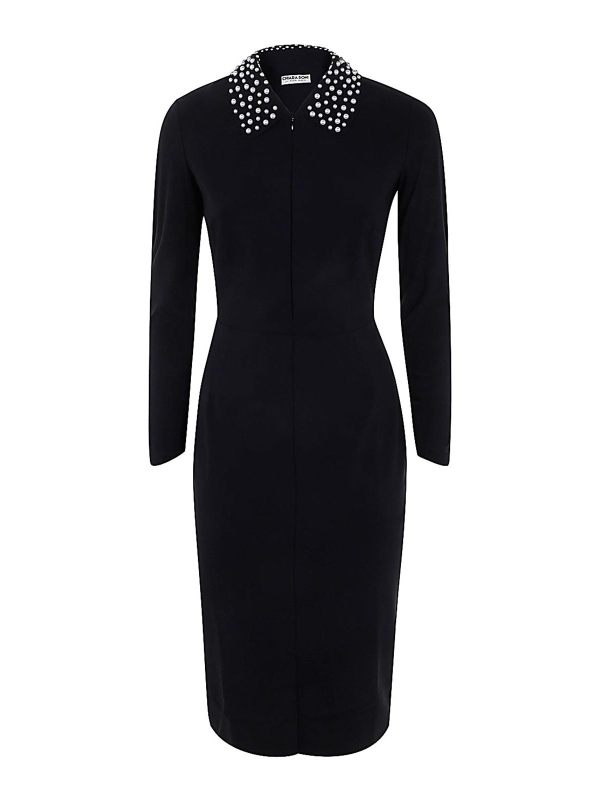 Chiara Boni La Petite Robe Robe Au Genou - Noir