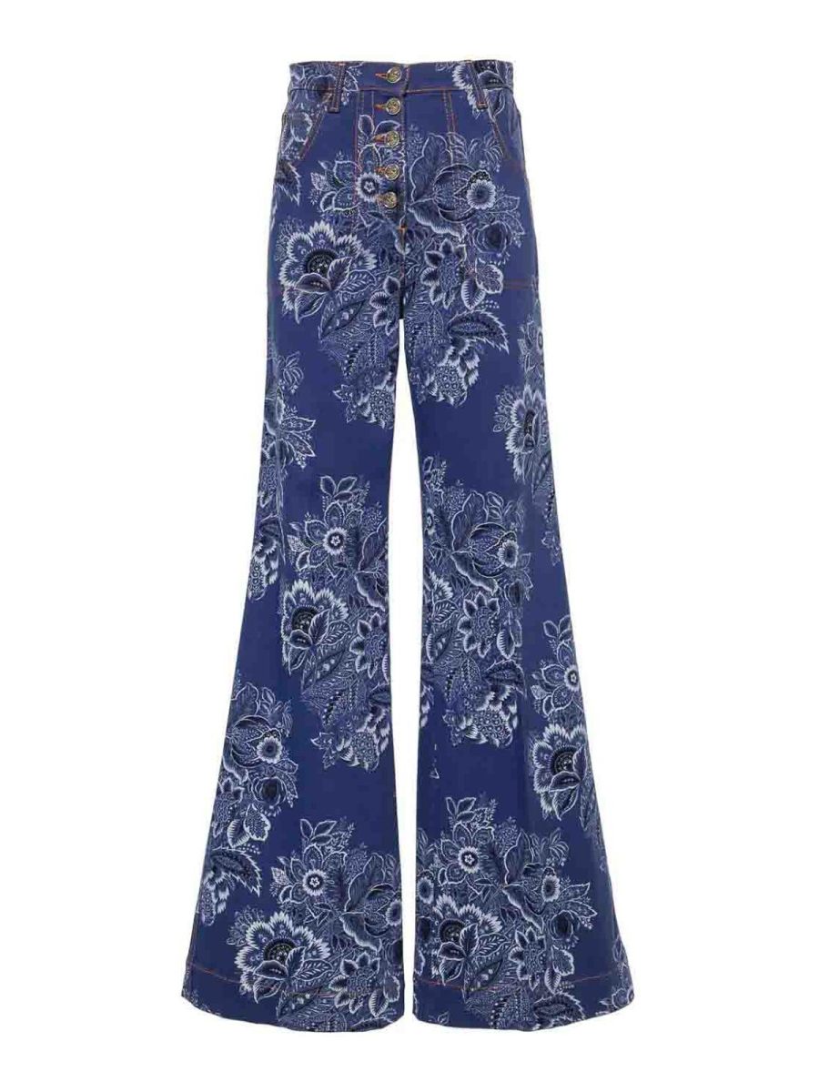 Etro Jean Bootcut - Bleu