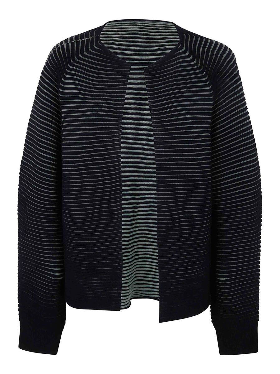 Pleats Please Issey Miyake Cardigan - Noir