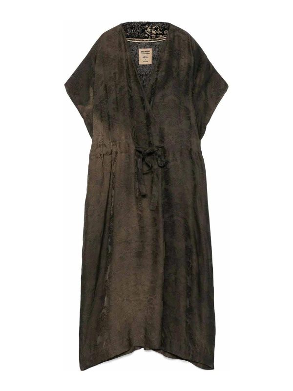 Uma Wang Maxi Robe - Marron