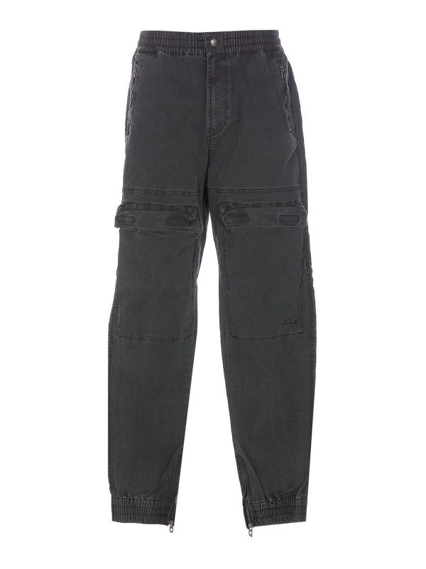Diesel Jean Droit - Noir