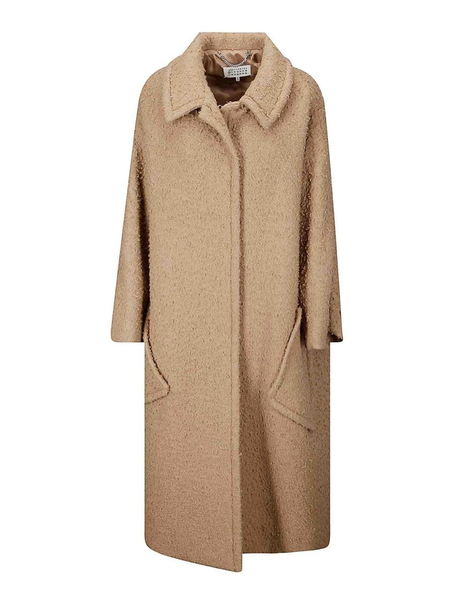 Maison Margiela Manteau Court - Beige