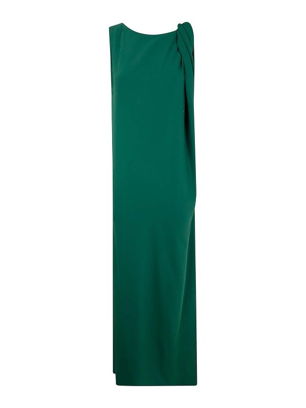 P. A.R. O.S. H. Robe Au Genou - Vert