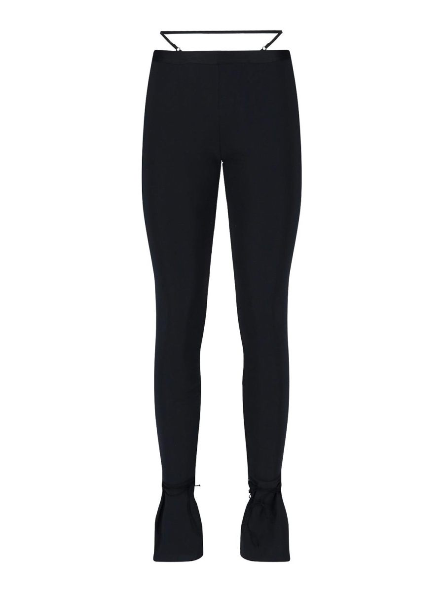 Nensi Dojaka Pantalons Décontractés - Noir