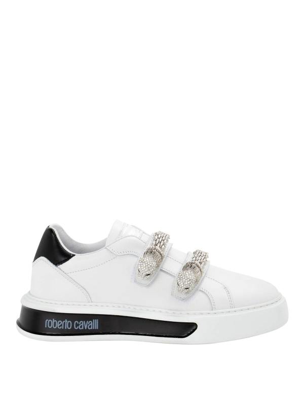 Roberto Cavalli Baskets - Blanc
