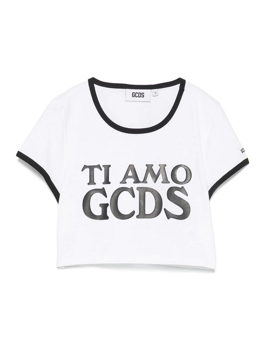 Gcds T-Shirt - Blanc
