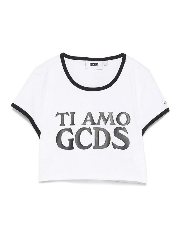 Gcds T-Shirt - Blanc