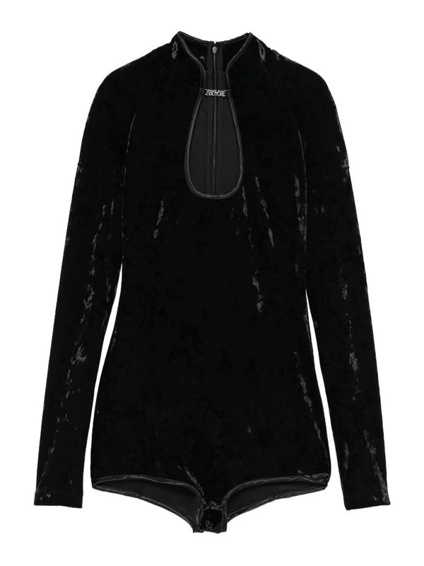 Versace Jeans Couture Pull Col Rond - Noir