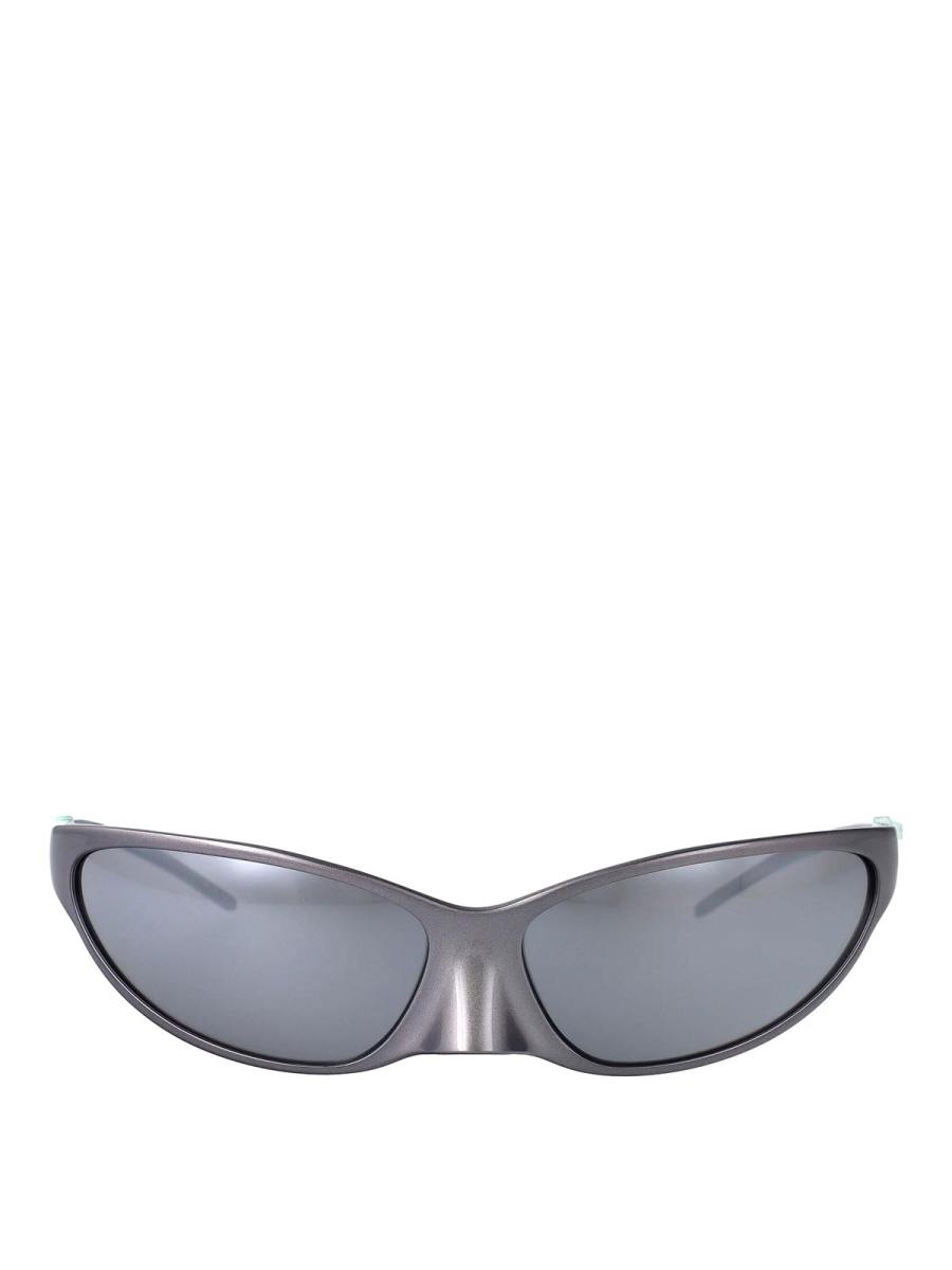 Balenciaga Lunettes De Soleil - Gris