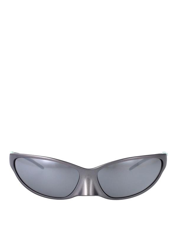 Balenciaga Lunettes De Soleil - Gris