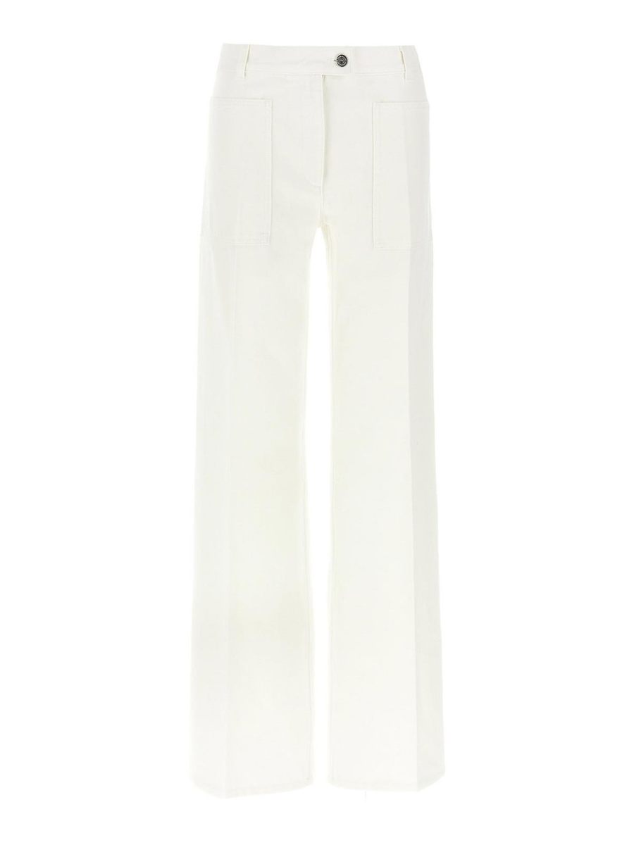Ferragamo Jean Bootcut - Blanc