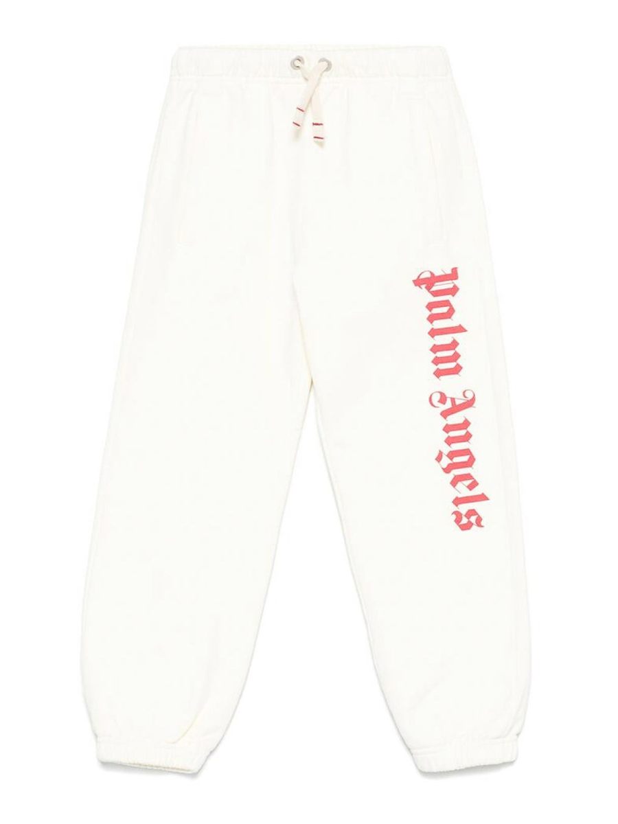 Palm Angels Pantalons Décontractés - Blanc