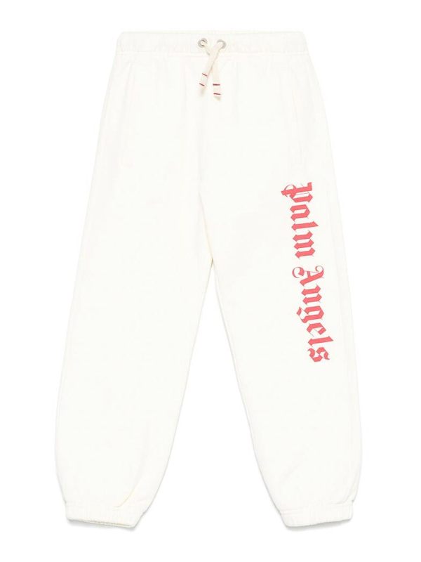 Palm Angels Pantalons Décontractés - Blanc