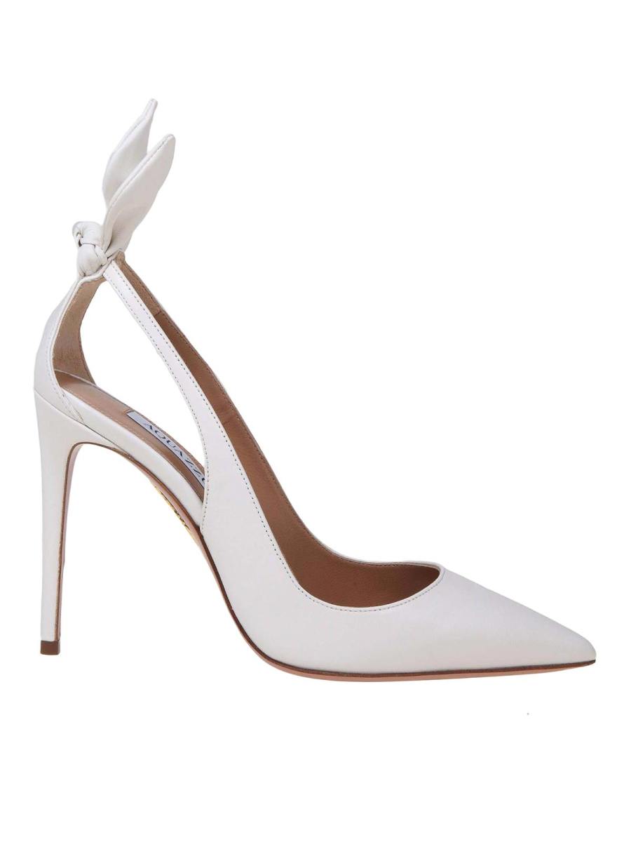 Aquazzura Chaussures À Talon - Blanc