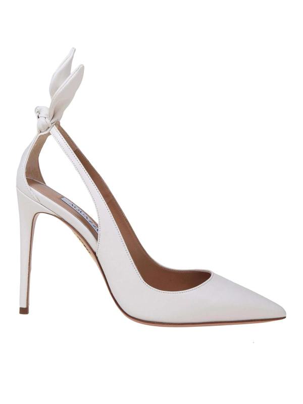Aquazzura Chaussures À Talon - Blanc