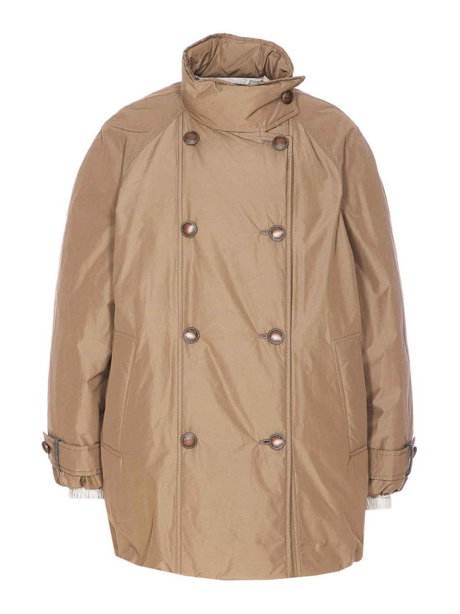 Brunello Cucinelli Blouson Rembourré - Beige