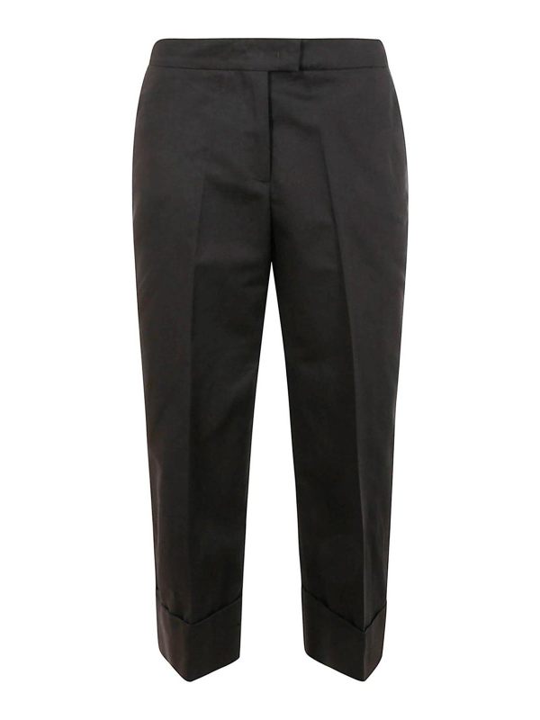 Pt Torino Pantalons Décontractés - Noir