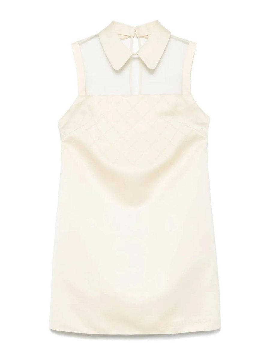 Elisabetta Franchi Robe Au Genou - Jaune