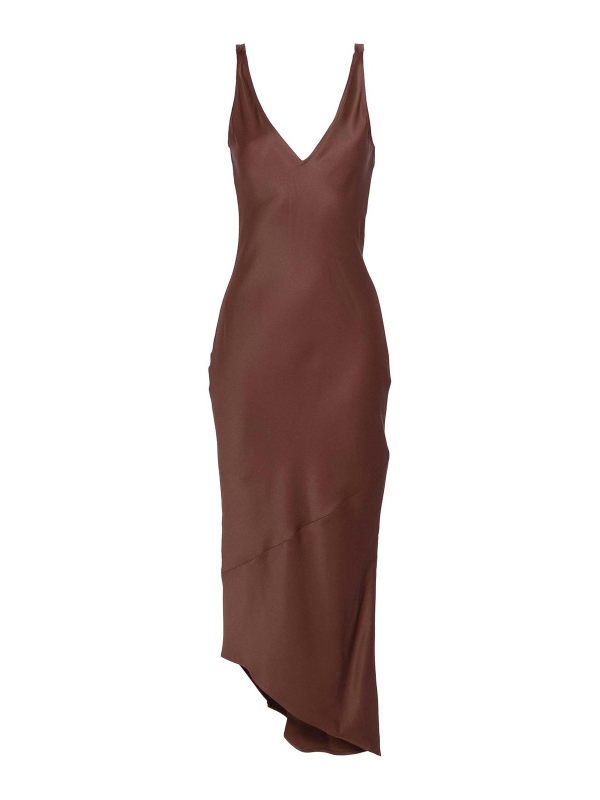 J. W. Anderson Robe Au Genou - Marron