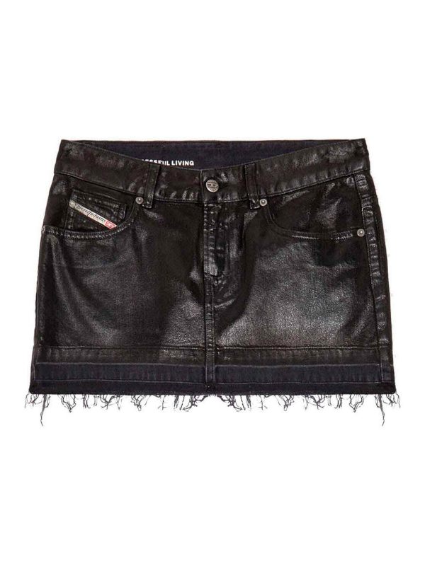 Diesel Mini Jupe - Noir