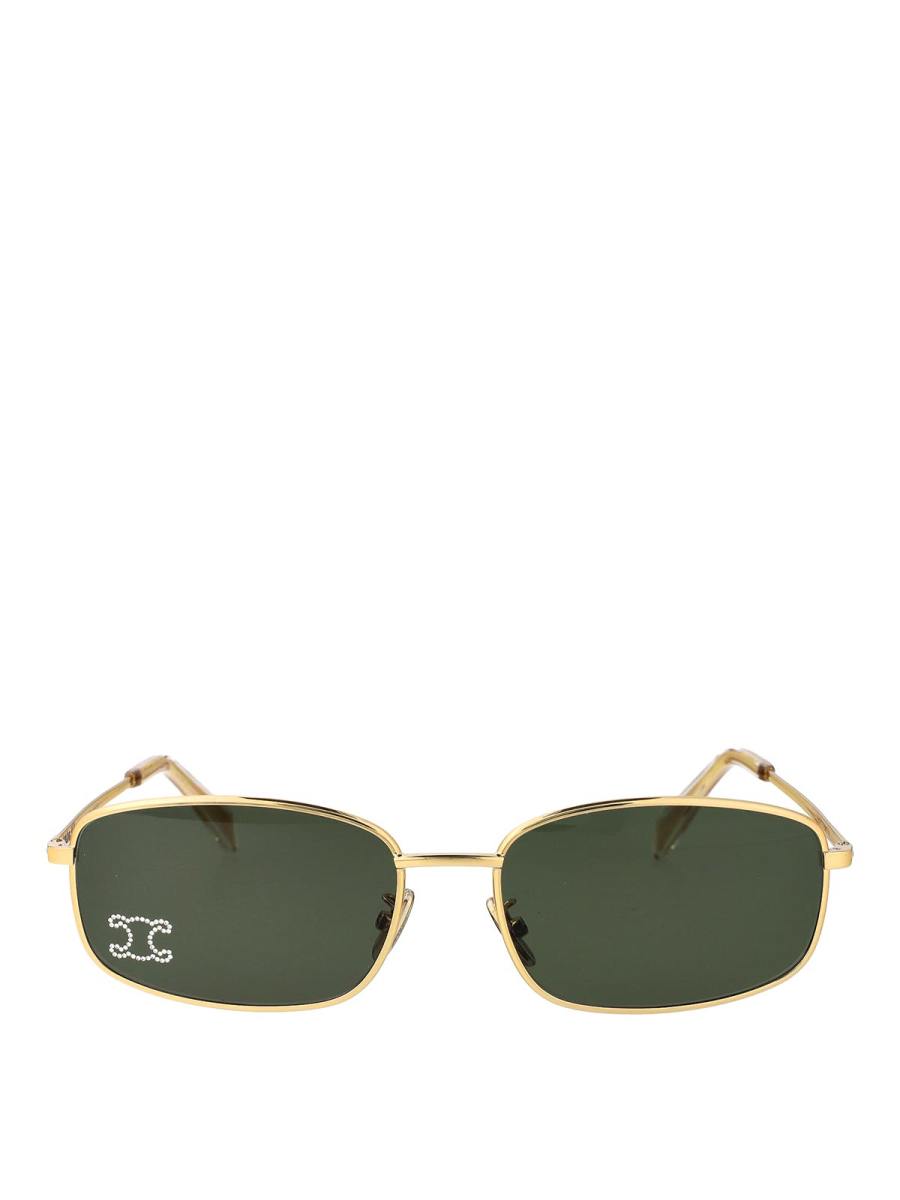 Céline Lunettes De Soleil - Or
