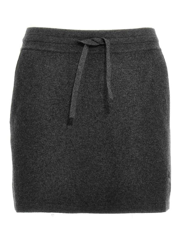 Isabel Marant Etoile Jupe Midi - Gris