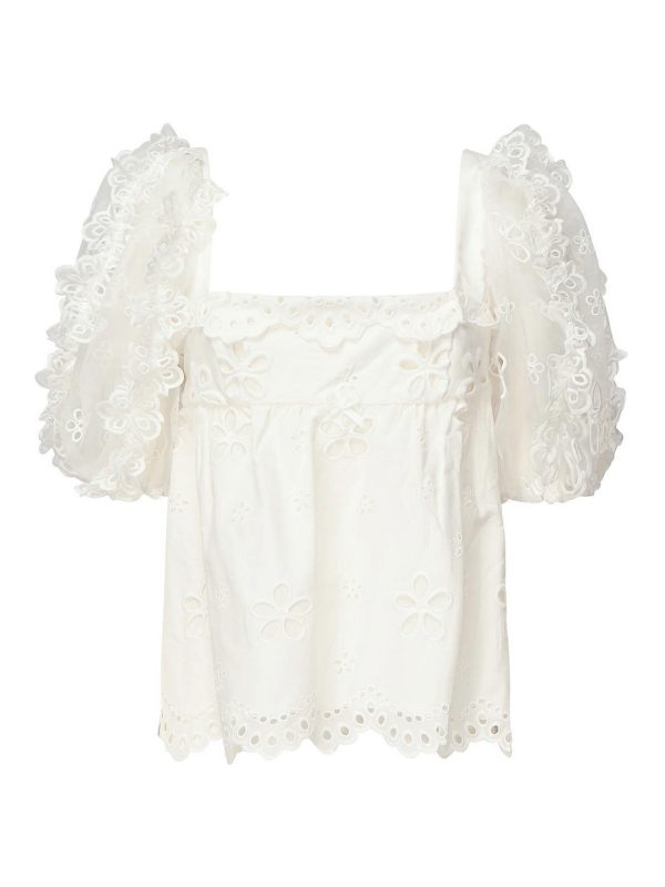 For Love & Lemons Top - Blanc
