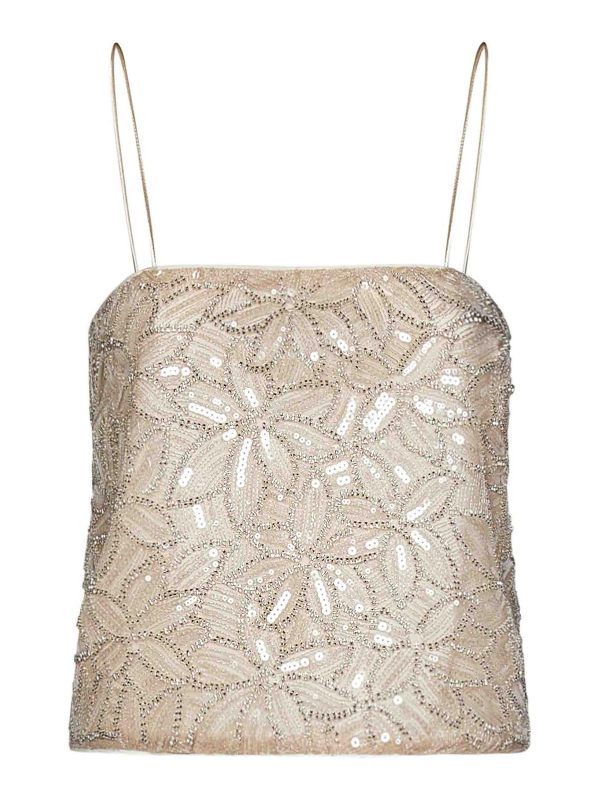 Rotate Birger Christensen Top - Beige
