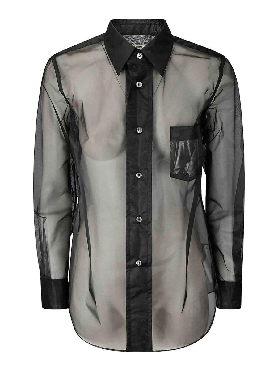 Comme Des Garcons Blouse - Noir