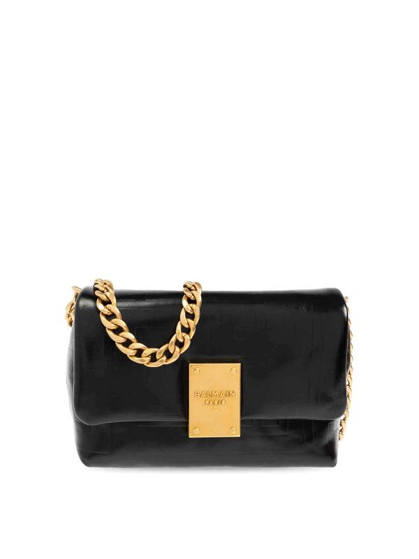 Balmain Sac Bandoulière - Noir