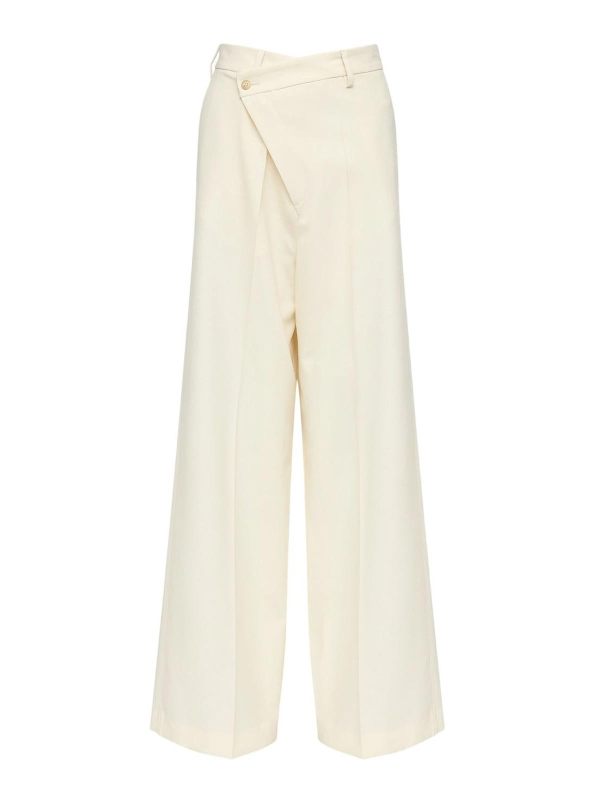 MM6 Maison Margiela Pantalons Décontractés - Beige