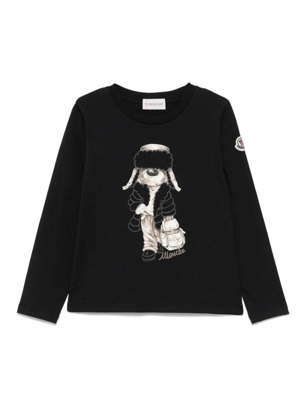 Moncler Jr Sweat-Shirts - Noir