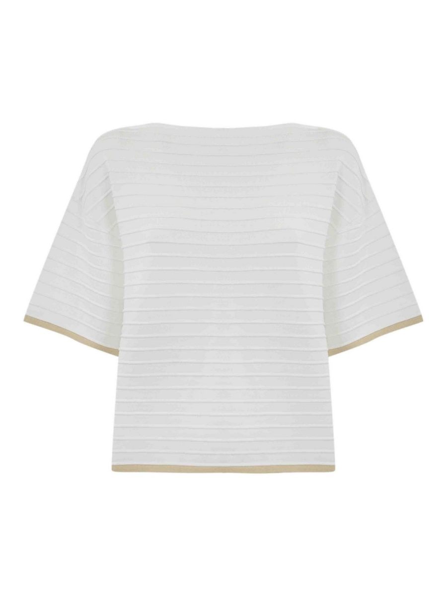 Liviana Conti Pull Col Rond - Blanc