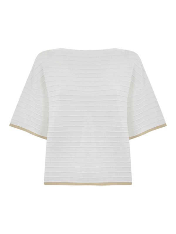 Liviana Conti Pull Col Rond - Blanc