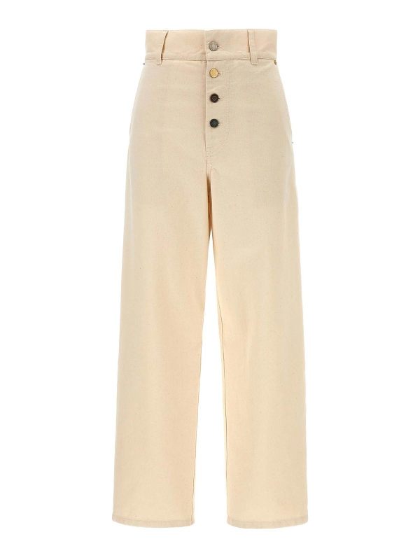 Moschino Pantalons Décontractés - Beige