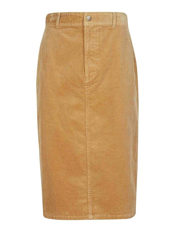 Polo Ralph Lauren Jupe Midi - Camel