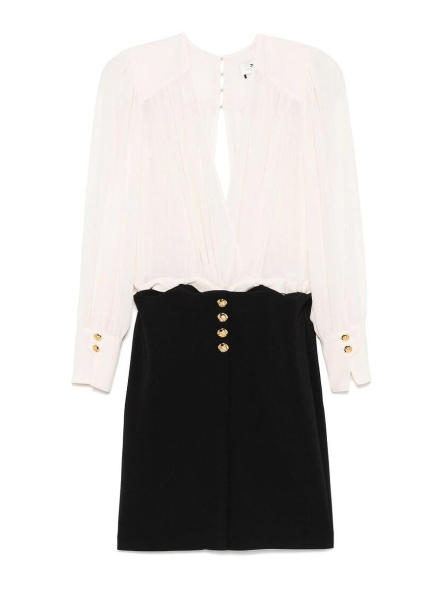 Elisabetta Franchi Robe Courte - Couleur Chair