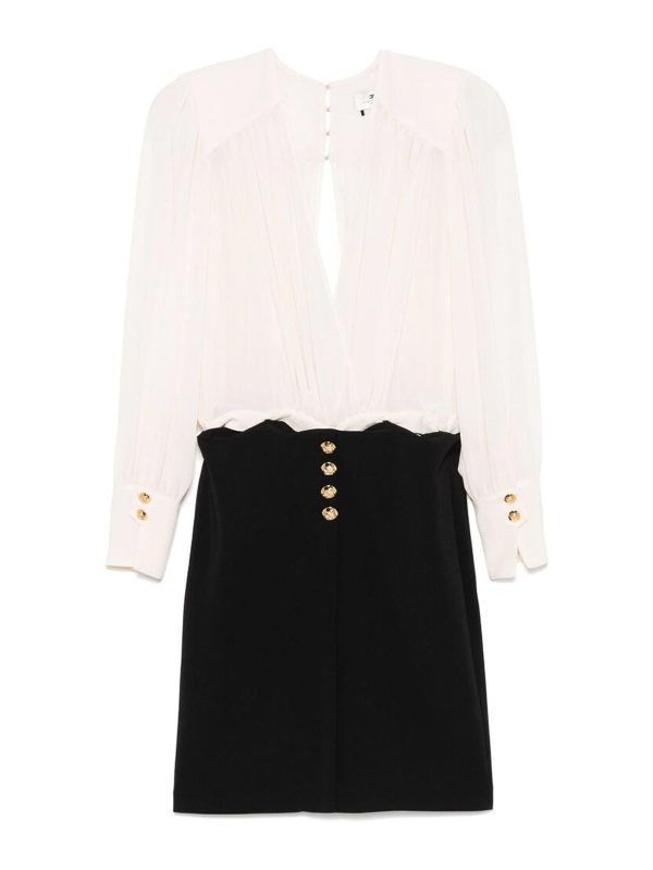 Elisabetta Franchi Robe Courte - Couleur Chair