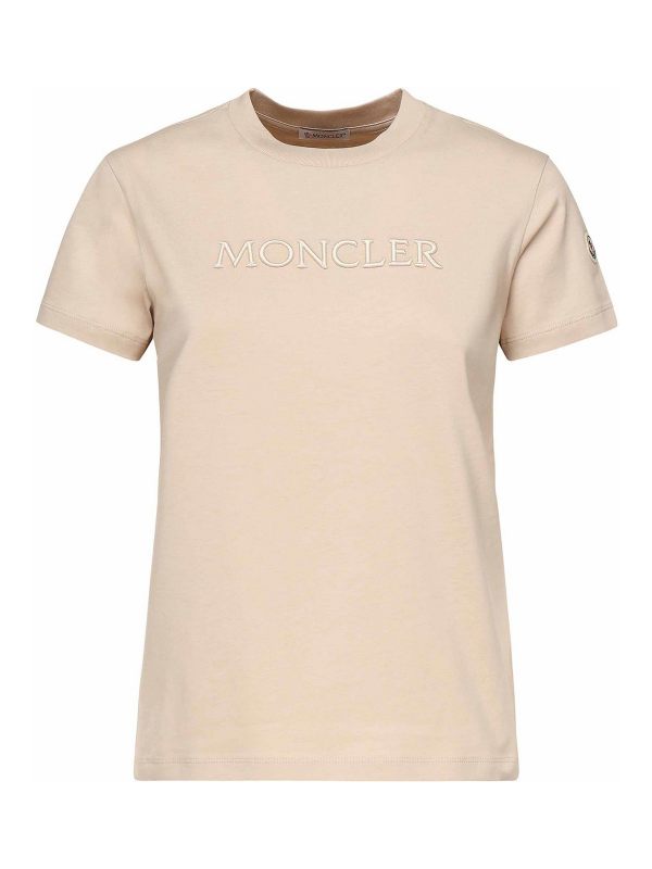 Moncler T-Shirt - Beige